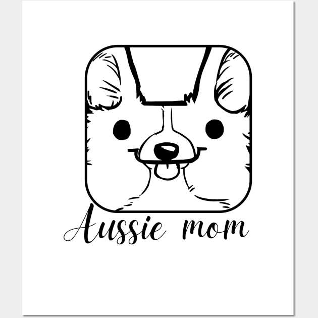 aussie mom Wall Art by Salizza